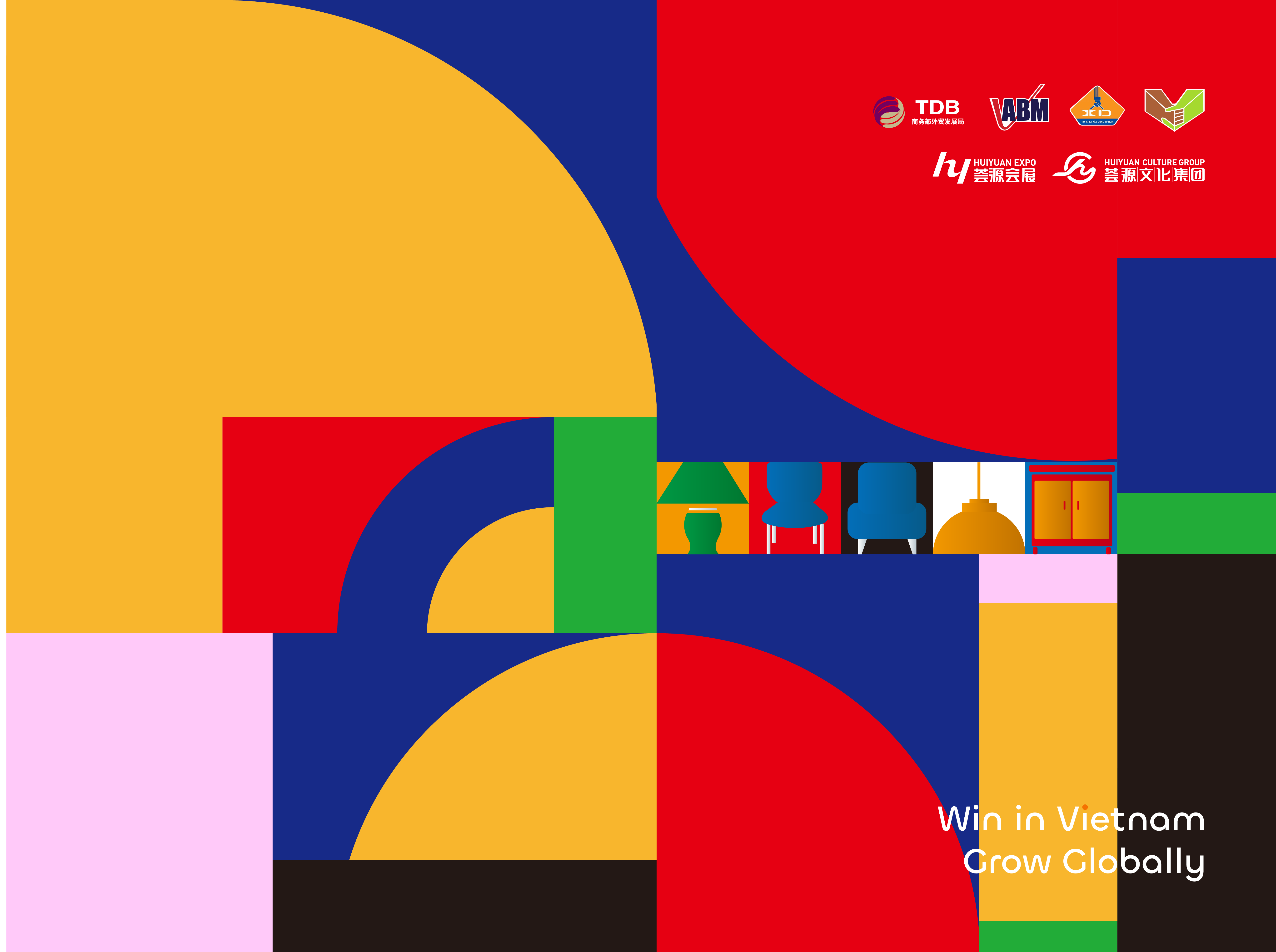 VIFA HOUSE & BUILDING 2026 Bauhaus geometric key visual